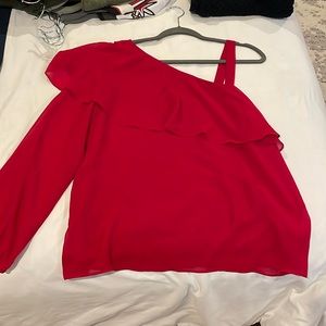 Women’s Ann Taylor One Should long sleeve blouse